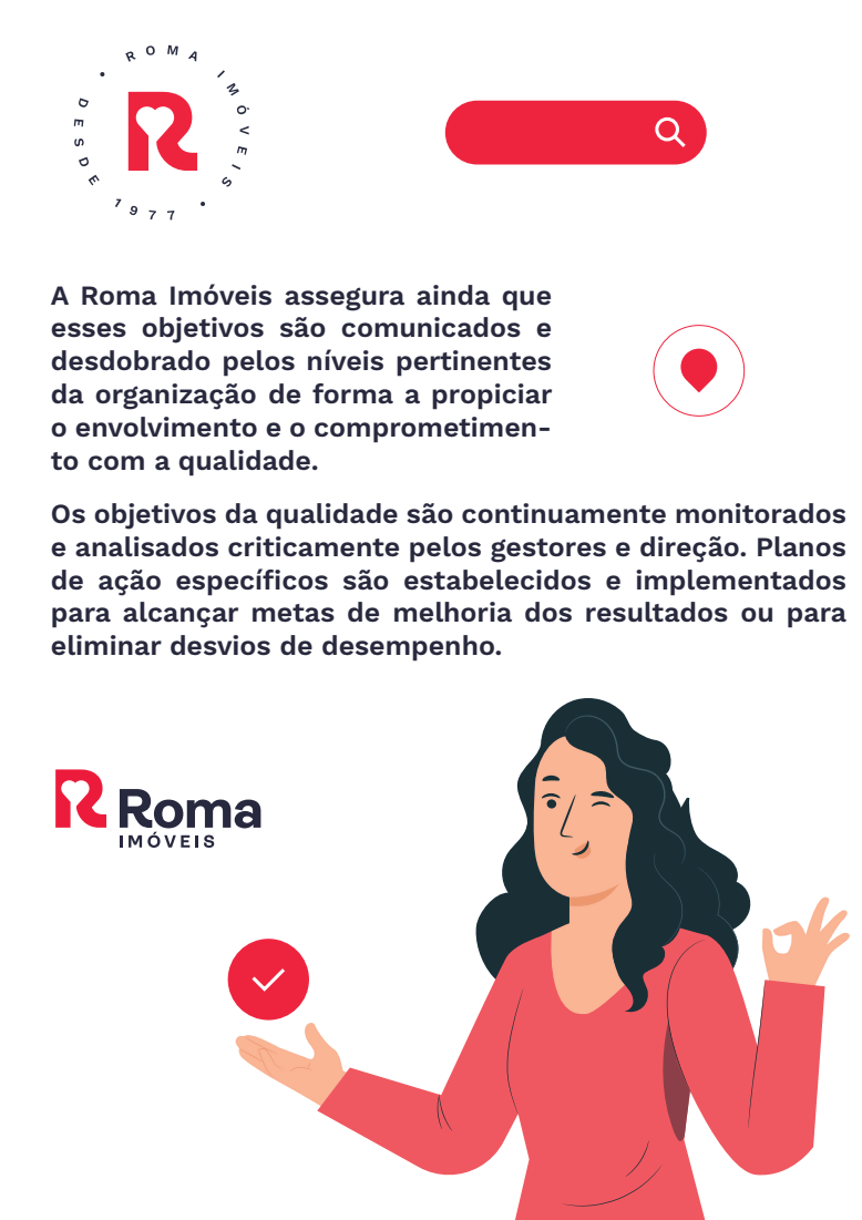 Política da Qualidade Roma Imóveis